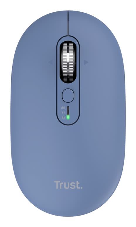 Trust Seron Slim Multi ratón Oficina Ambidextro RF Wireless + Bluetooth Óptico 3200 DPI