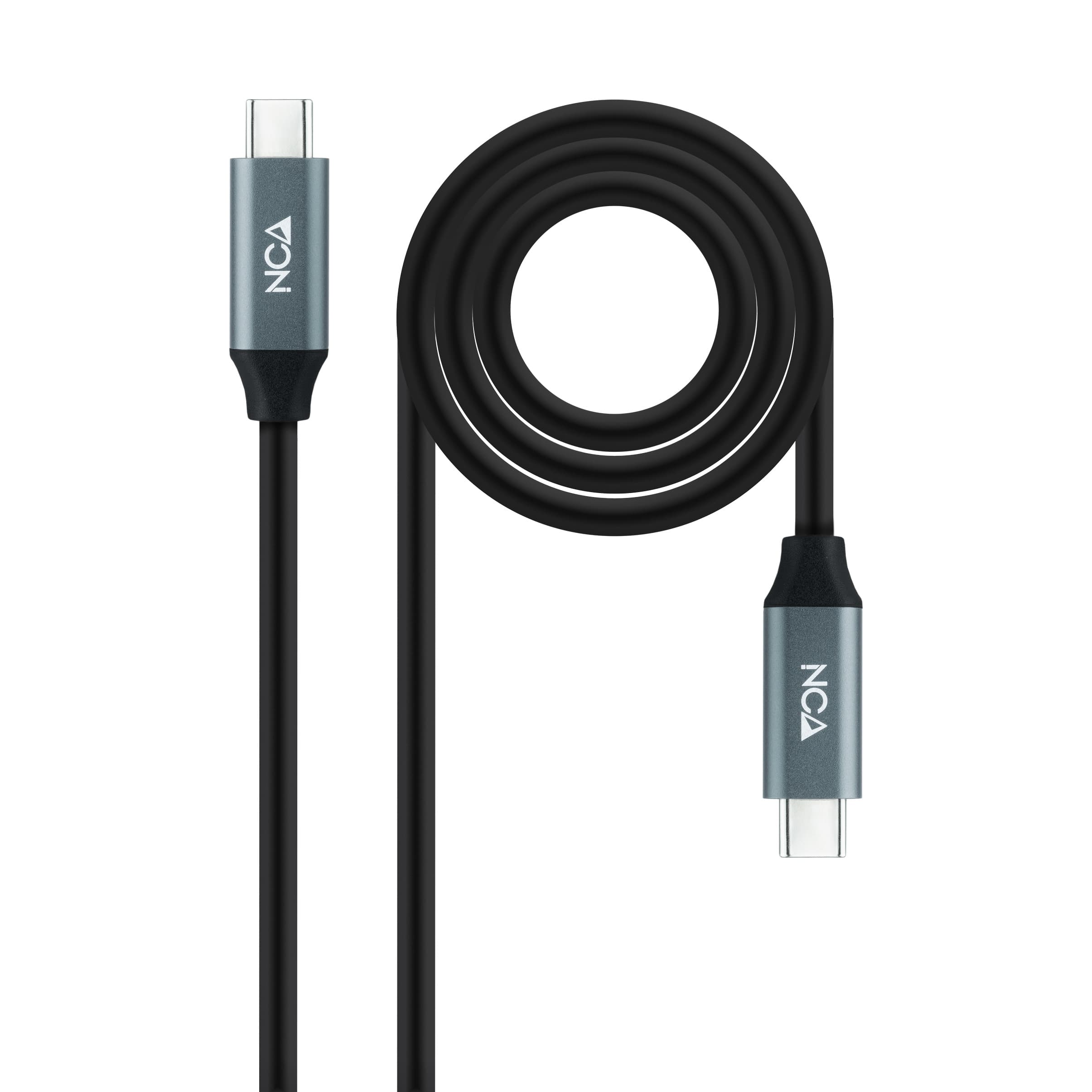 Nanocable 10.01.4303 cable USB USB 3.2 Gen 2x2 3 m USB C 20 Gbit/s Negro, Gris
