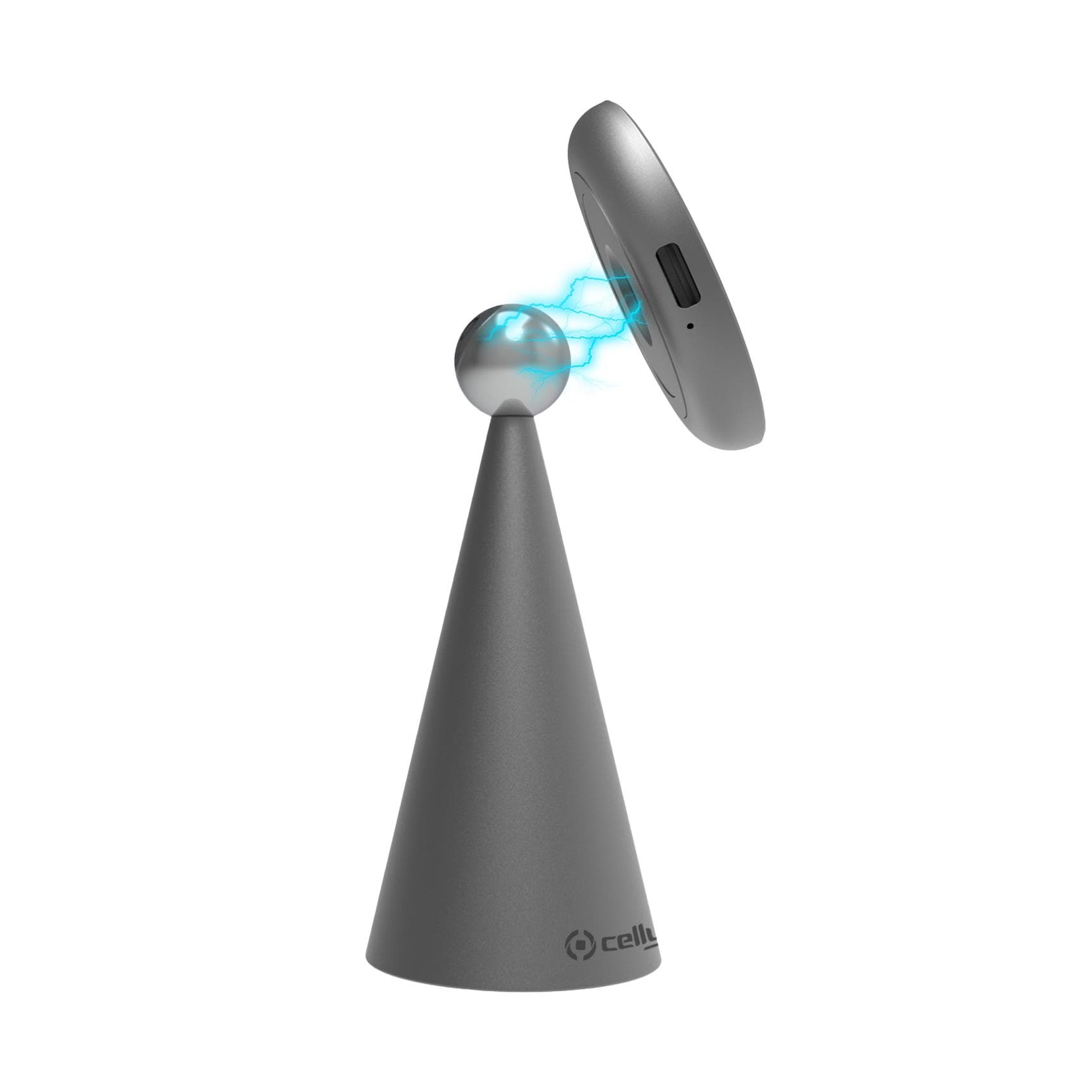 Celly MAGSTANDCHARGE cargador de dispositivo móvil Smartphone Plata USB Cargador inalámbrico Interior