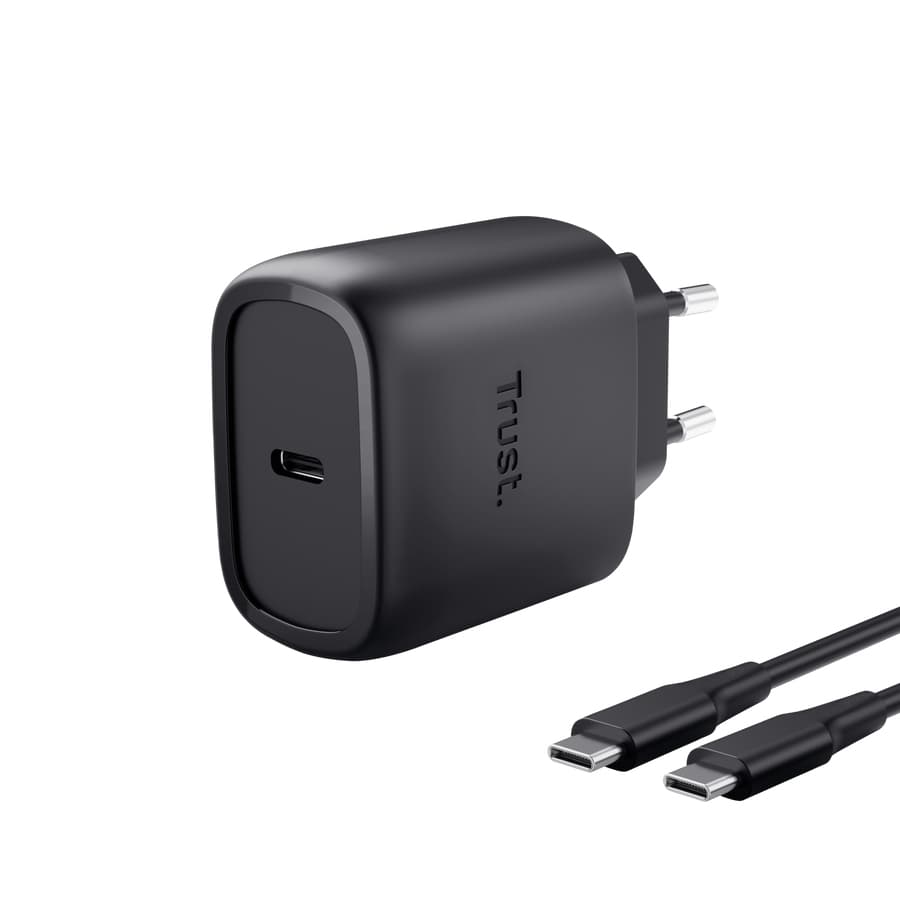 Trust Maxo 45W Universal Negro Corriente alterna Carga rápida Interior