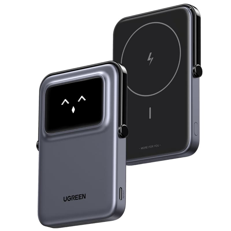 Ugreen UNO 5000 mAh Cargador inalámbrico Negro