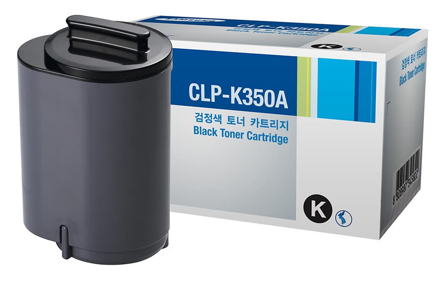 Samsung CLP-K350A cartucho de tóner 1 pieza(s) Original Negro