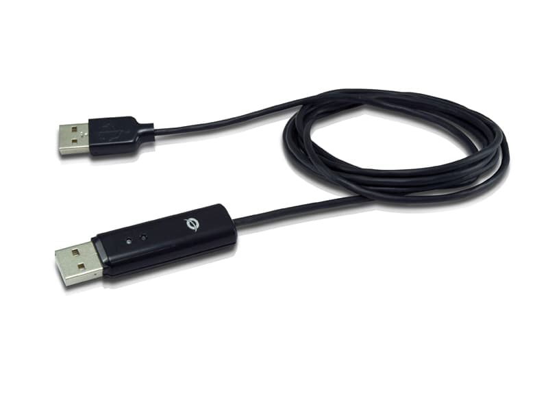 Conceptronic USB 2.0 1.8m cable para video, teclado y ratón (kvm) Negro 1,8 m