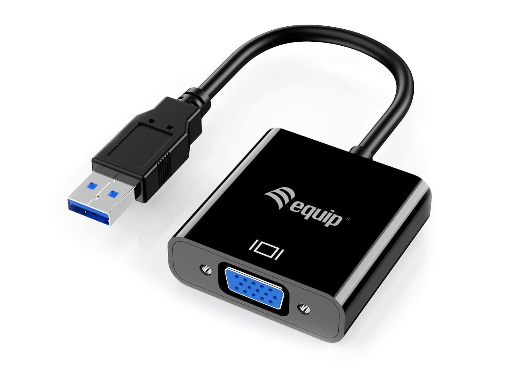 Equip Adaptador de USB 3.0 a VGA (HD15)