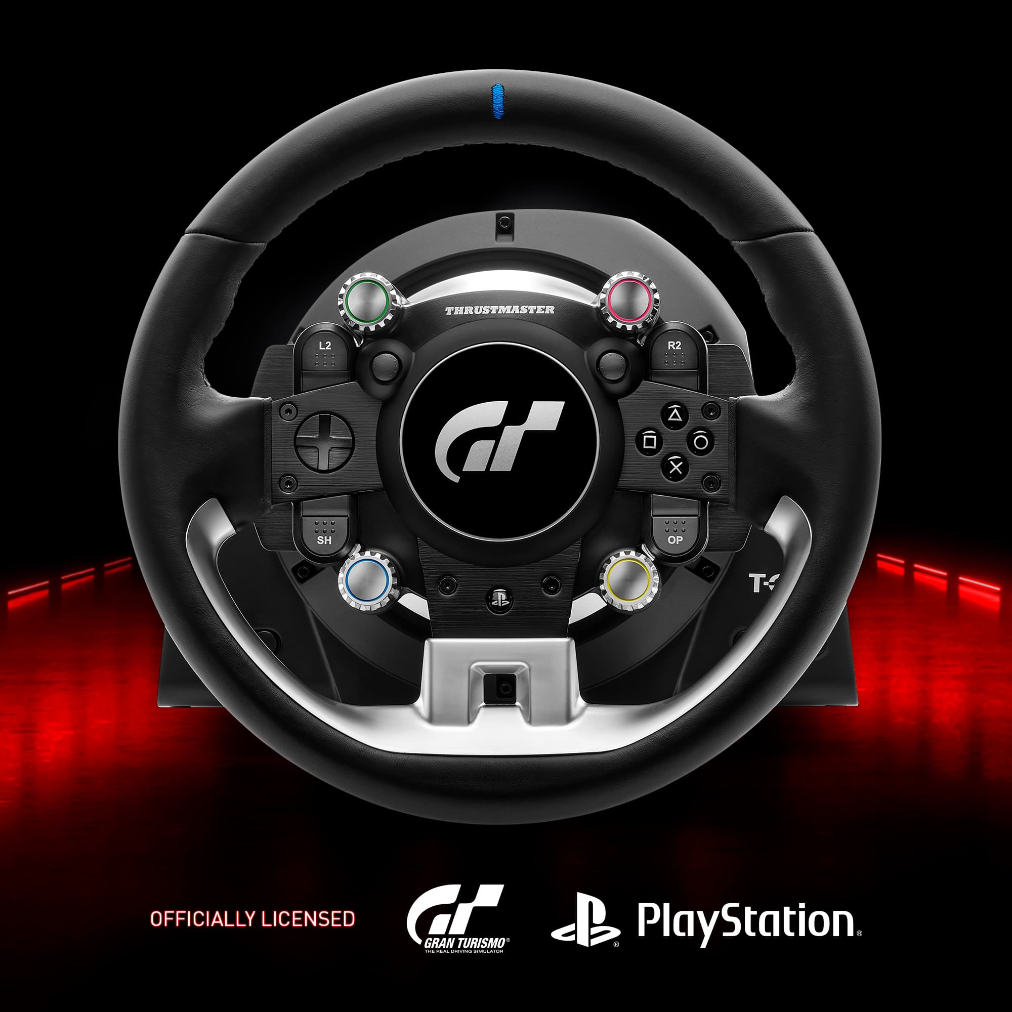 Thrustmaster T-GT II Volant + pedalier 4160823 Negro, Acero satinado USB Volante + Pedales PC, PlayStation 4, PlayStation 5