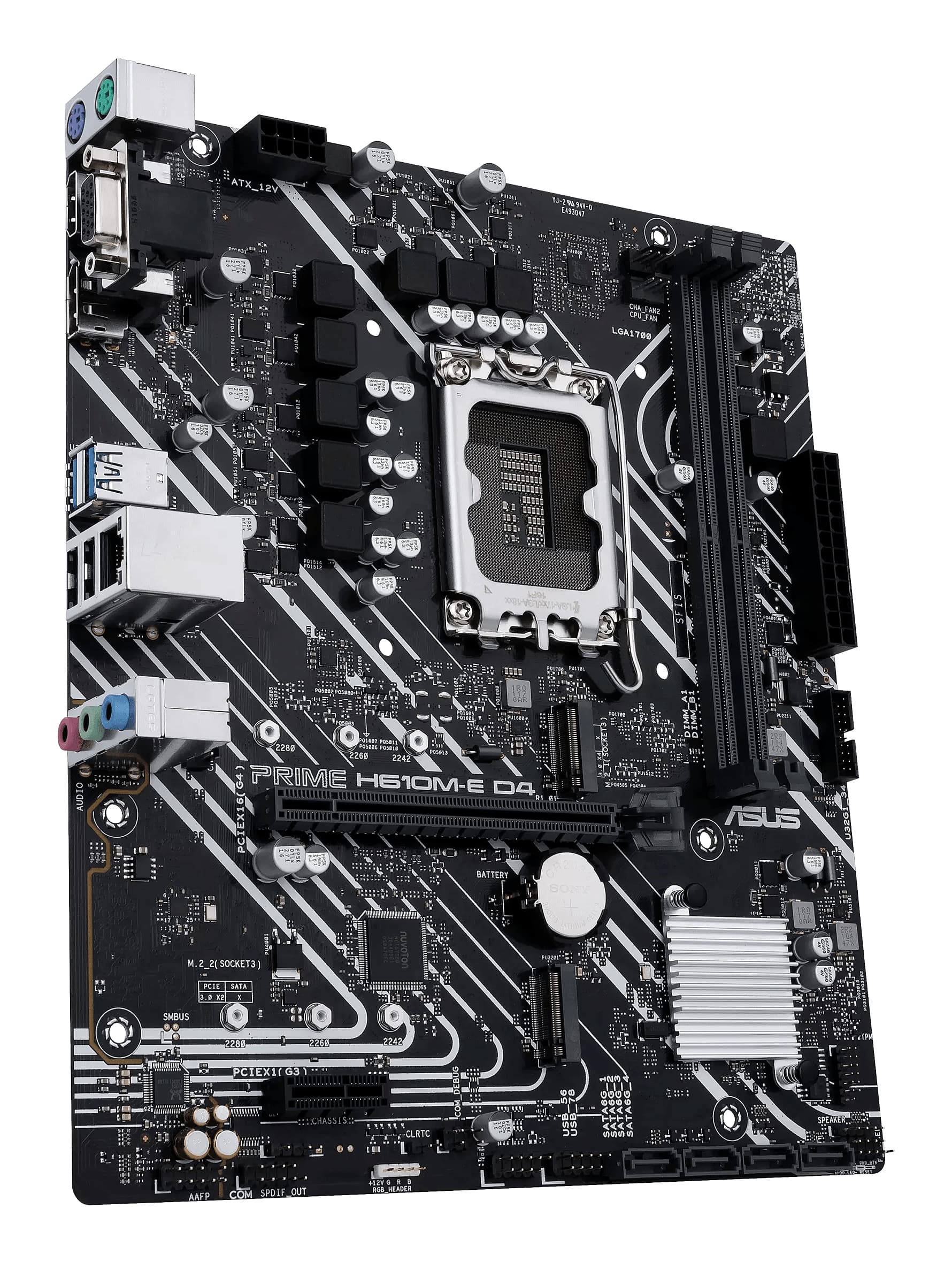 ASUS PRIME H610M-E D4-CSM Intel H610 LGA 1700 micro ATX