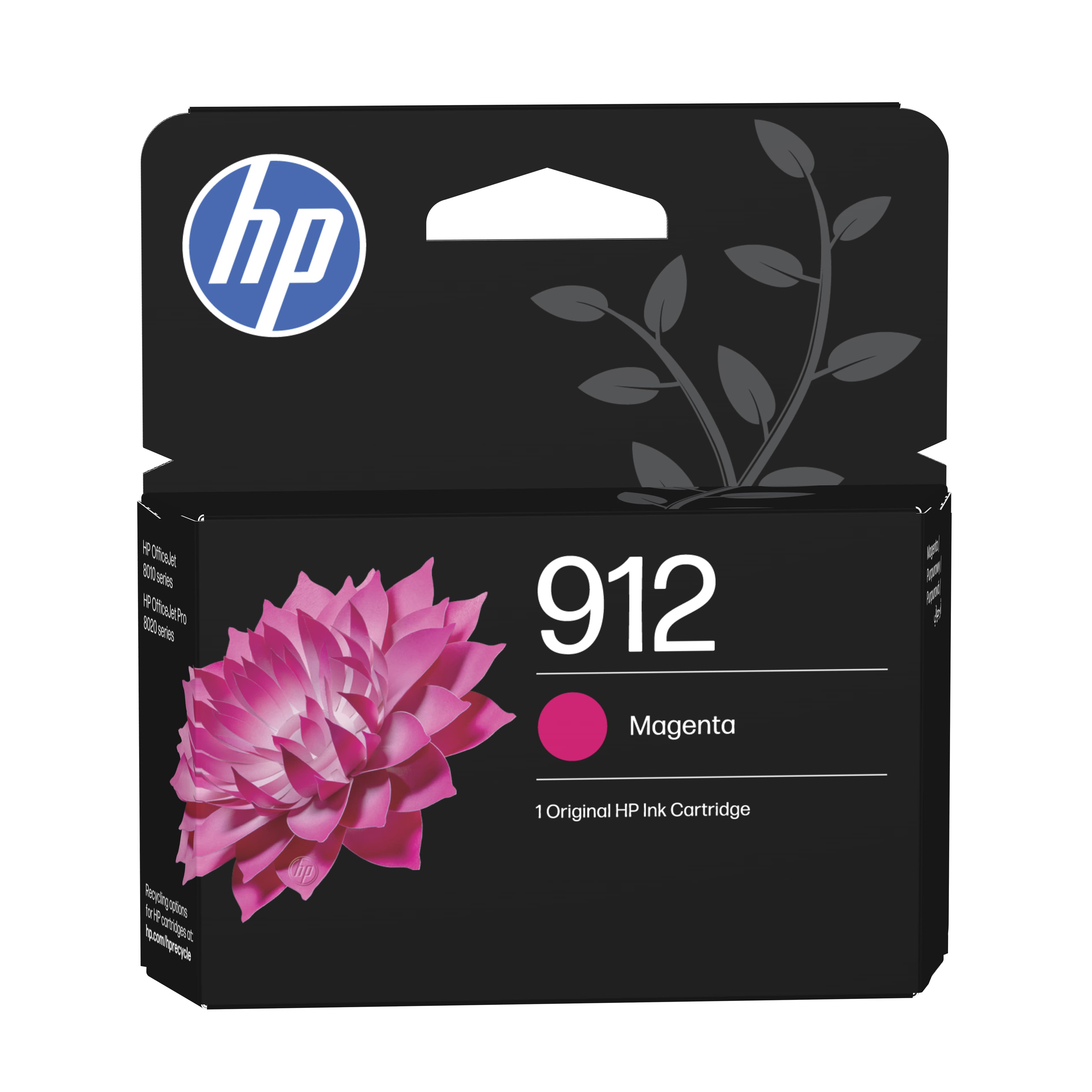 HP Paquete de 4 cartuchos de tinta Original 912 negro/cian/magenta/amarillo