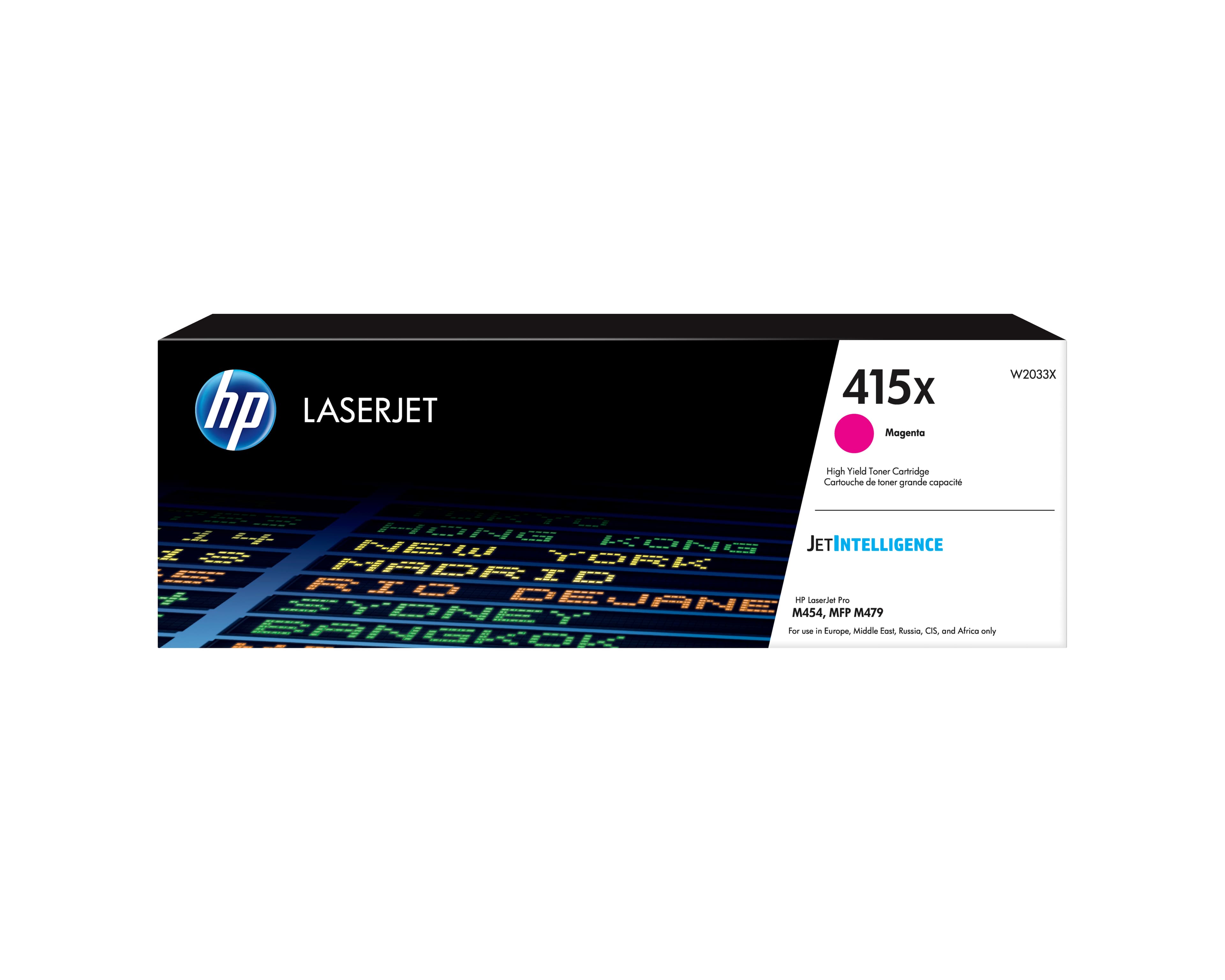 HP Cartucho de tóner Original LaserJet 415X magenta de alta capacidad