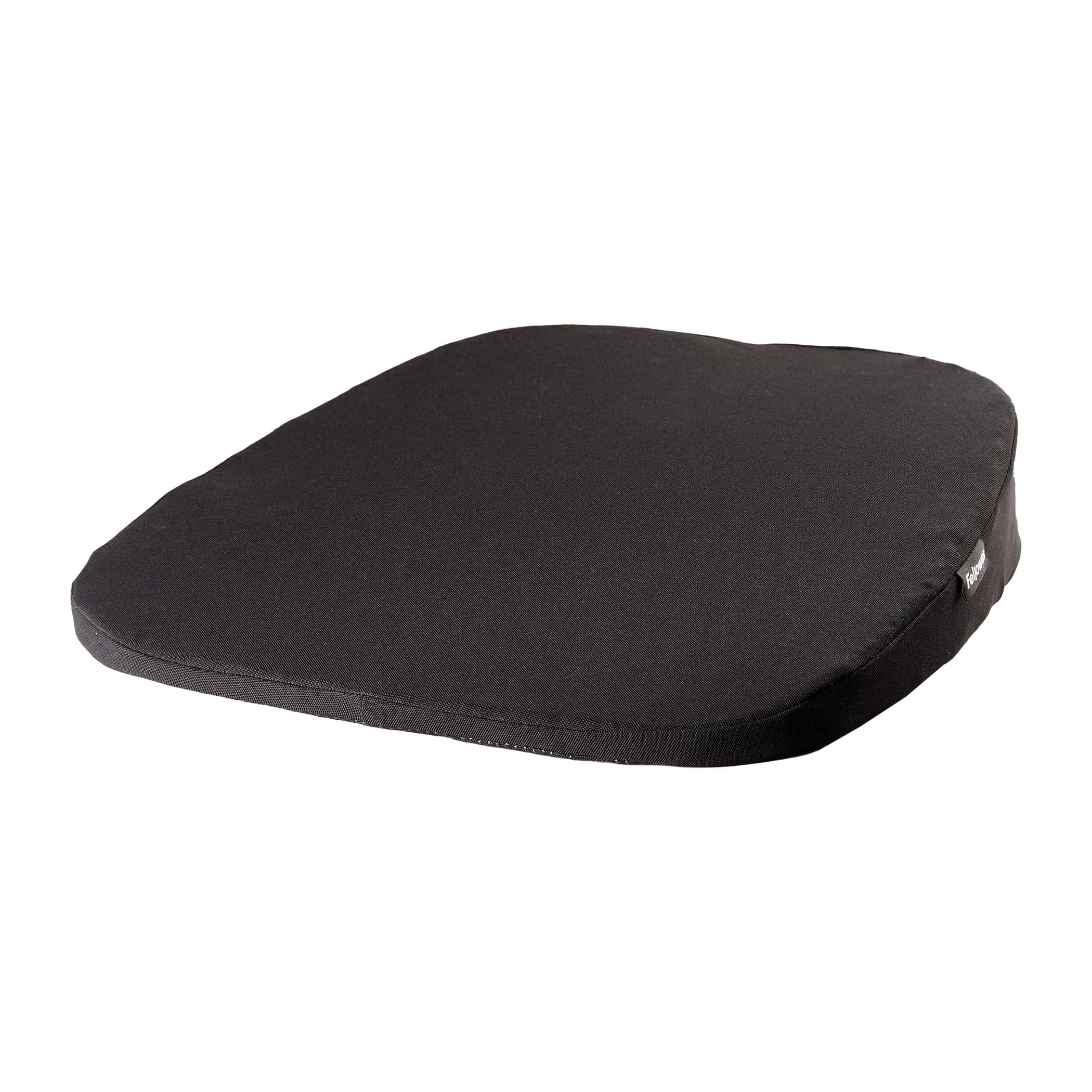 Fellowes Breyta Wedge Seat Cushion With Coccyx Cut Out For Office Chair Black - 100119849 Negro Acolchado del asiento