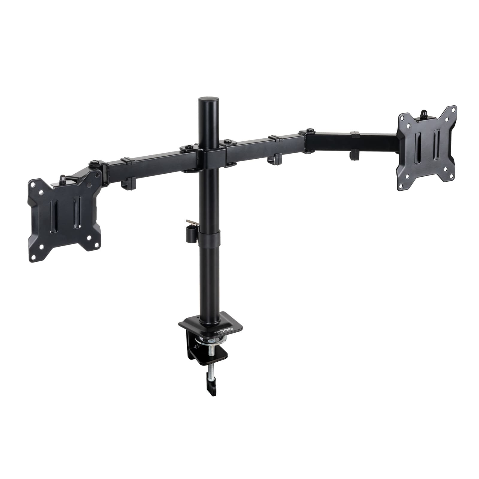 TooQ Soporte de Mesa para 2 Pantallas 17"-32", Color Negro