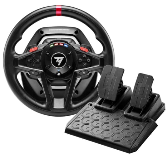 Thrustmaster T128-P Simtask Pack Negro USB Volante + Pedales Analógico/Digital PC, PlayStation 4, PlayStation 5