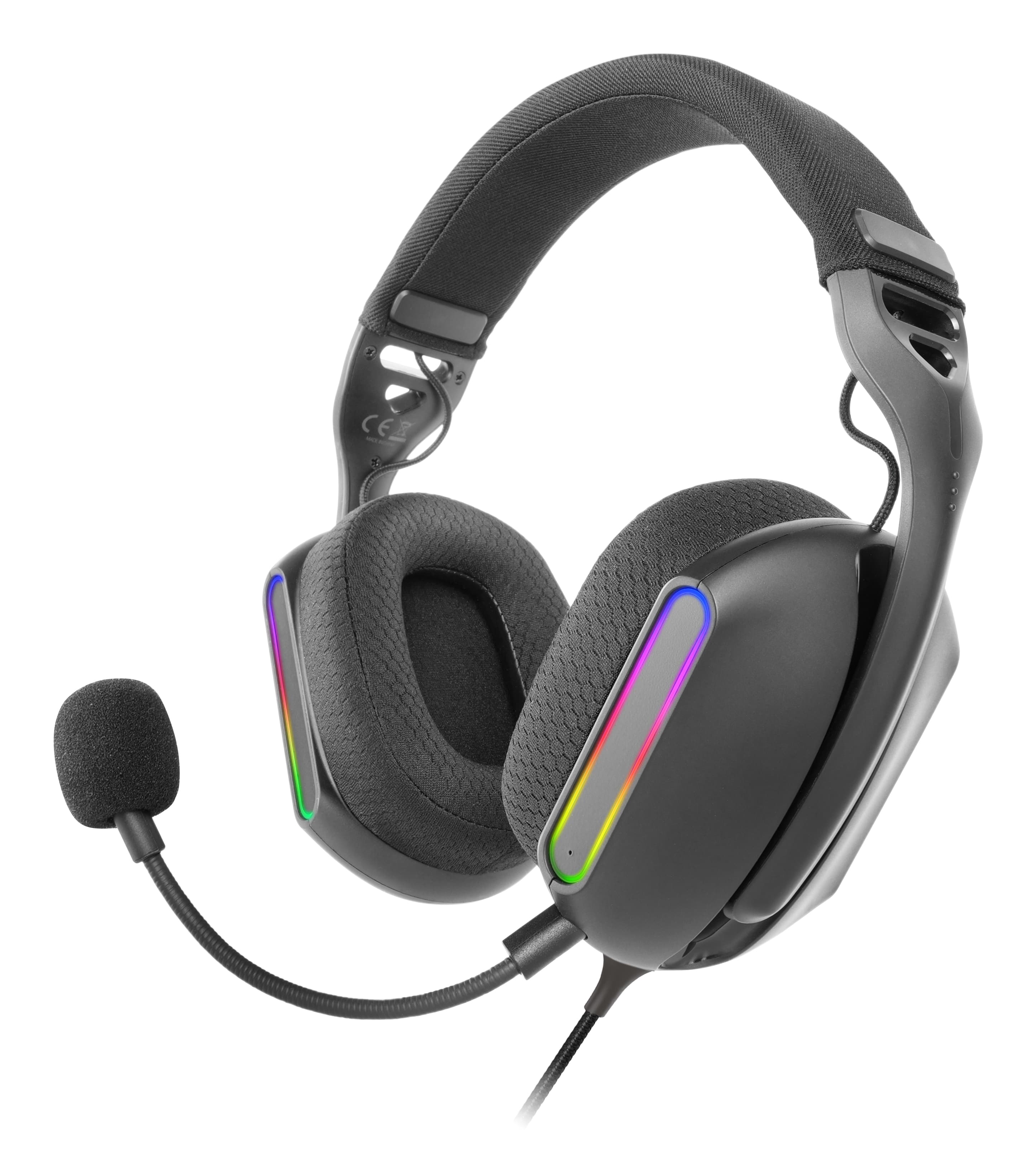 Mars Gaming MH-PRO Auriculares Alámbrico Diadema Juego USB tipo A Negro