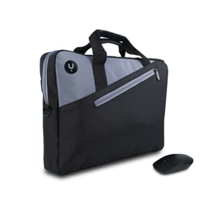 NGS MASTERKITBLACK maletines para portátil 39,6 cm (15.6") Mochila bandolera Gris