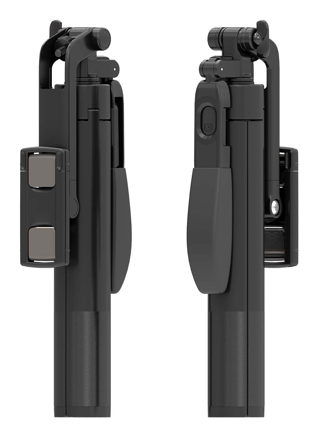 AISENS Palo Tripode Para Selfie Con Mando A Distancia Bluetooth 3 En 1, Negro