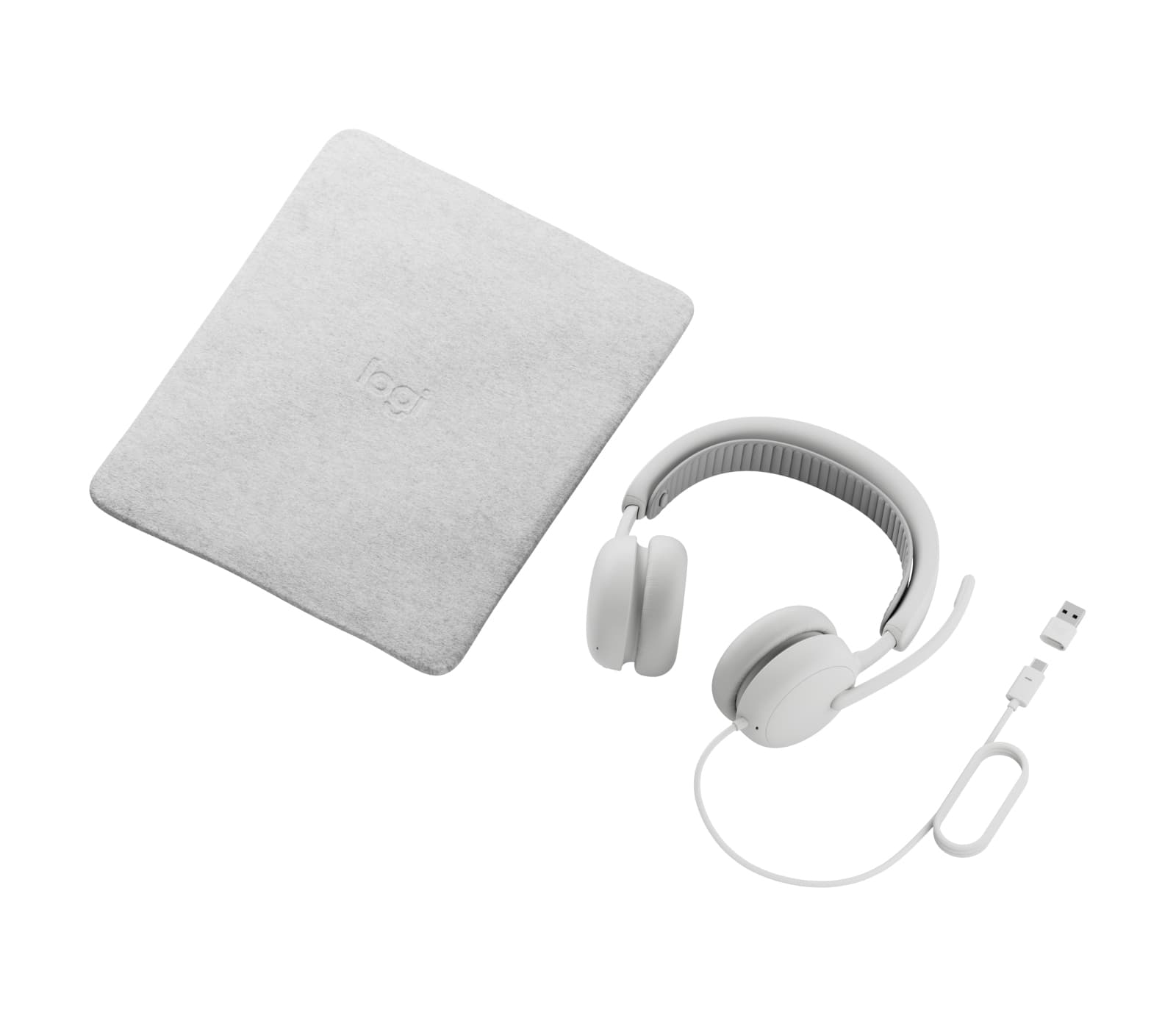 Logitech Zone Wired 2 Auriculares Alámbrico Diadema Llamadas/Música USB Type-C / USB Type-A Blanco
