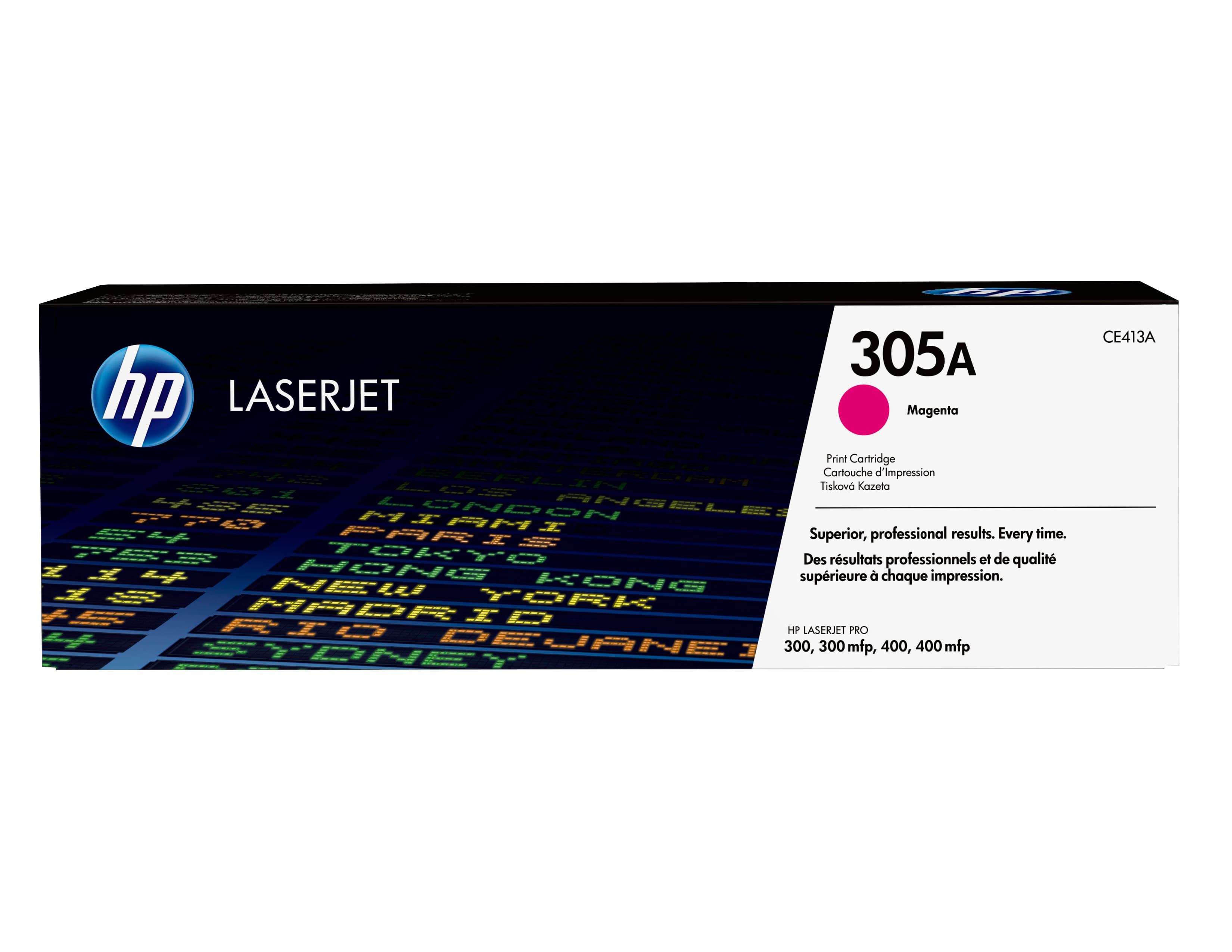 HP Cartucho de tóner original LaserJet 305A magenta