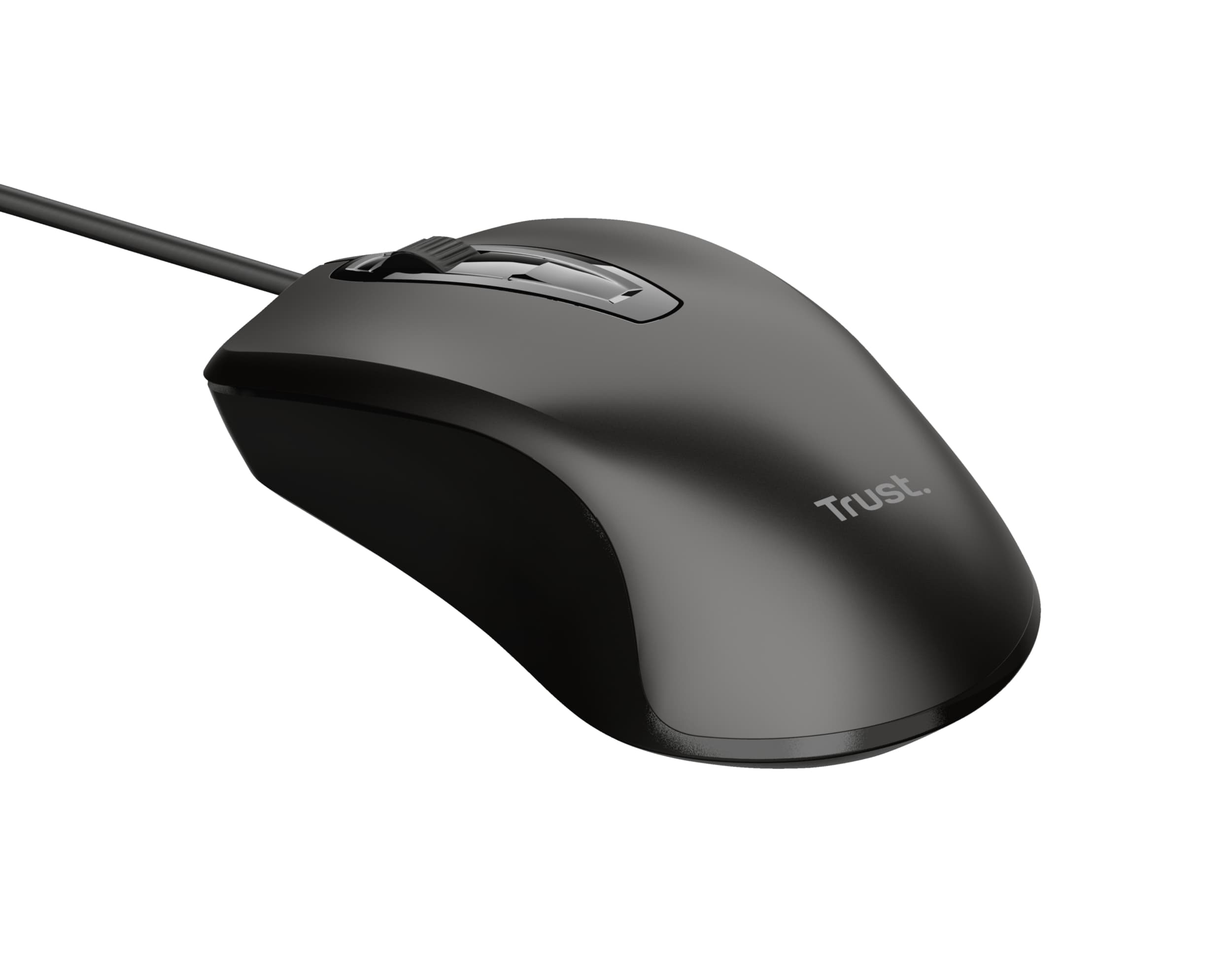 Trust 24657 ratón Oficina Ambidextro USB tipo A Óptico 1200 DPI