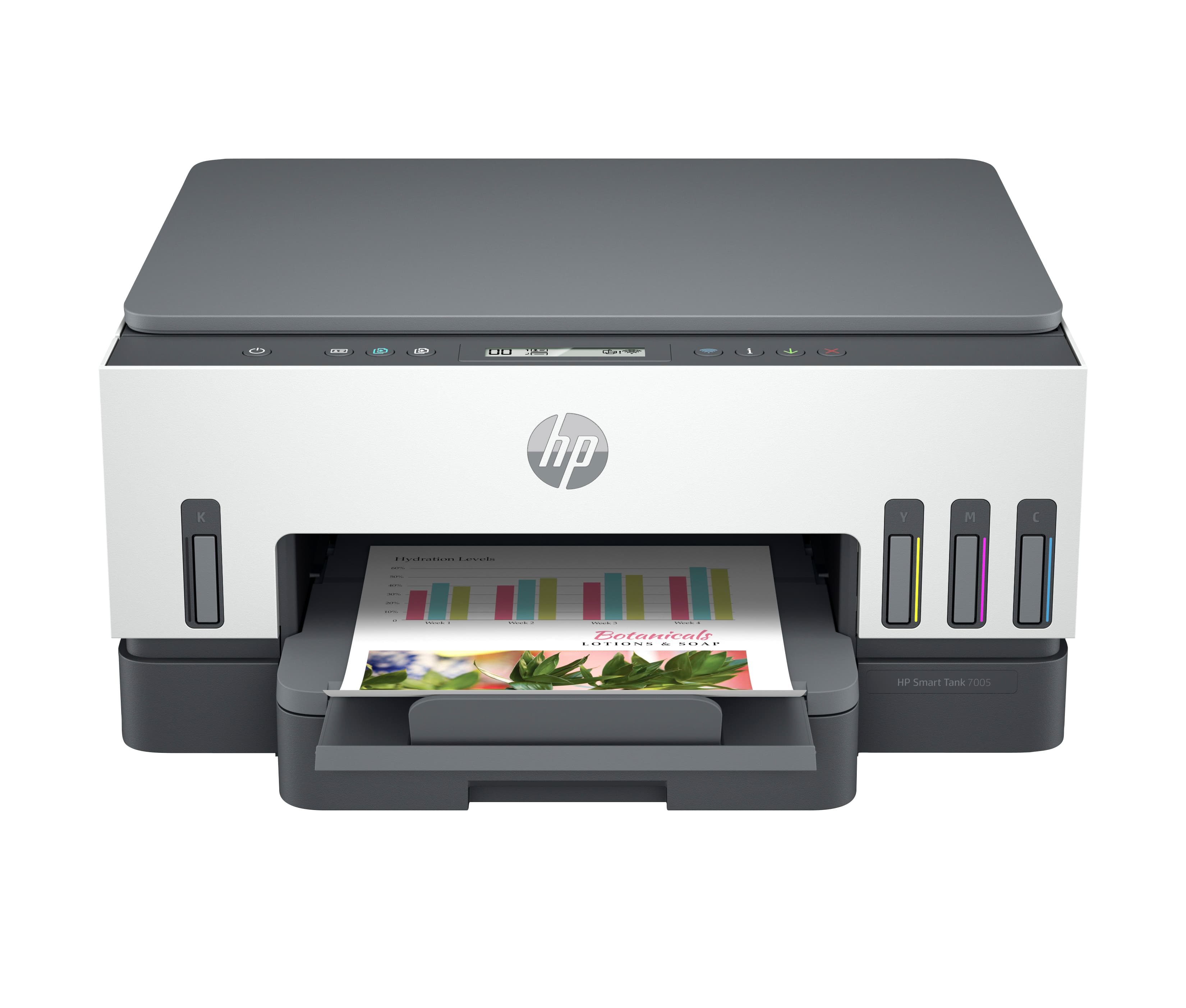 HP Smart Tank 7008 Inalámbrico All-in-One Color Impresora, Up to 2 Years of ink included; Two-sided printing; Copier, Scanner