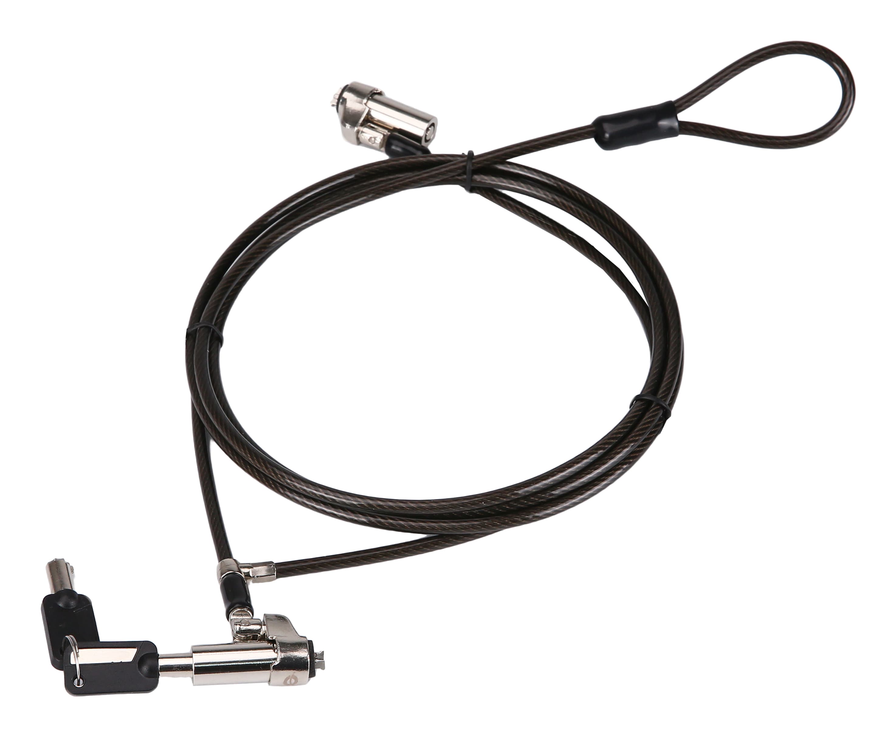 Conceptronic CUSTODIO02BNTM cable antirrobo Negro 1,8 m