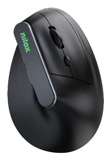 Nilox NXMOEVR01B ratón Hogar USB Tipo C Óptico 1600 DPI