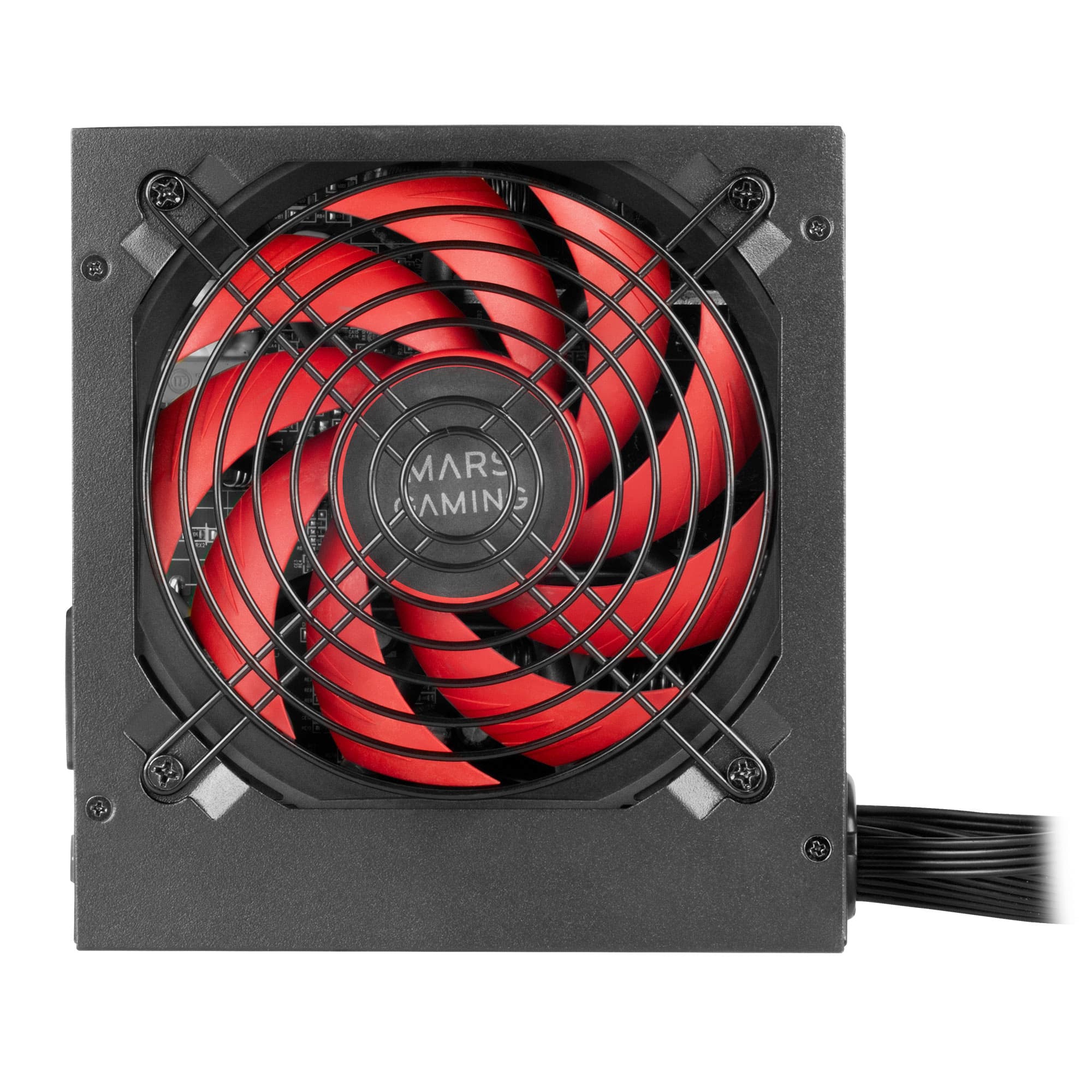Mars Gaming MPIII650, Fuente Alimentación PC ATX 650W, 5 Años de Garantía, 85% Eficiencia, Sistema Digital APFC, Ventilador FDB 120mm AI-RPM, Tecnologías DC-DC y SMD, Cables Planos Extralargos, Negro