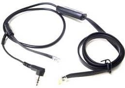 Cable desde rj45 macho a rj11 + mini jack 3.5 longitud 1.5 metros descolgador aps-1 alcatel