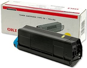 Toner oki c5100/5200/5300/5400 amarillo