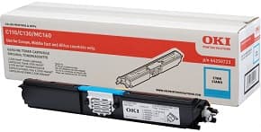Toner oki c100 cian  2500 paginas