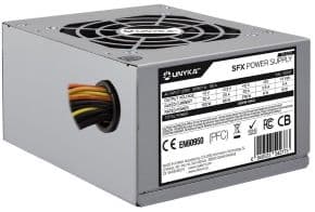Fuente UNYKA SFX 450W 78% 80mm Plata