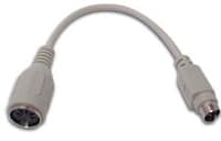 Adaptador desde dim 5p hembra a mini dim 6p macho (at/ps/2 latiguillo)