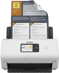 Escaner documental ads-4550w a4 usb 3.0 wifi ethernet duplex velocidad 70ppm adf 60 hojas pantalla tactil hasta 105.000 exploraciones por mes peso 2.7 kg