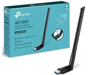 Usb inalambrico ac1300 2.4ghz hasta 400mbps 5ghz hasta 867mbps usb 3.0 con antena