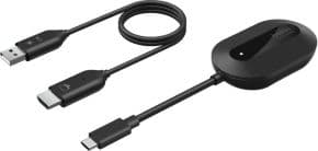 Adaptador inalambrico desde usb-c macho a hdmi macho resolucion fhd 60hz ( requiere usb-c compatible dispalyport o thunderbolt)