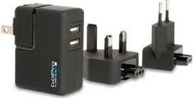 Accesorio camara deportiva supercharger cargador de puerto dual internacional