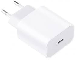 Cargador de carga rapida usb-c 20w blanco