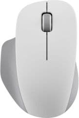 Raton wireless mouse comfort edition inalambrico 1200 dpi con receptor usb nano optico 2.4ghz 2 botones blanco