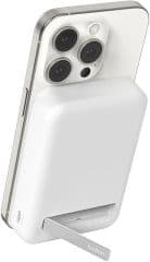 Powerbank boost charge 10000mah magnetica con qi2 de 15w blanca