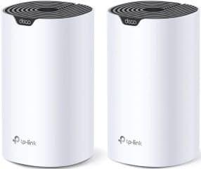 Punto acceso interior sistema mesh deco s7 1900mbps 2.4ghz y 5ghz 3 puertos gigabits por unidad pack de 2 unidades