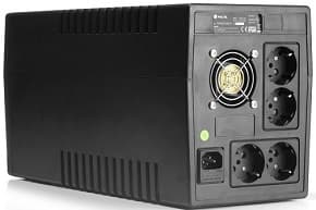 Ups fortress 2000 v2 1500va 900w 230v off line formato torre con 4 conectores schuko peso 11 kg