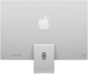 Imac 24' retina 4.5k chip m4 con cpu de 10 nucleos 24gb de memoria unificada 512gb ssd gpu de 10 nucleos cuatro puertos thunderbolt magic keyboard plata