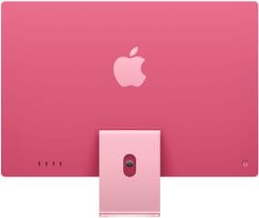 Imac 24' retina 4.5k chip m4 con cpu de 10 nucleos 24gb de memoria unificada 512gb ssd gpu de 10 nucleos cuatro puertos thunderbolt magic keyboard rosa