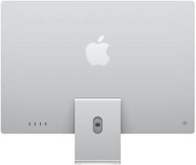 Imac 24' retina 4.5k  display nanotexturizado chip m4 con cpu de 10 nucleos 16gb de memoria unificada 256gb ssd gpu de 10 nucleos cuatro puertos thunderbolt magic keyboard plata