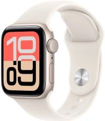 Apple watch serie se 3 gps caja de aluminio blanco estrella 44mm, color de correa blanco estrella correa deportiva talla m/l