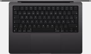 Macbook pro 16.2' chip m5 pro con cpu de 18 nucleos 24gb de memoria unificada 1tb ssd gpu de 20 nucleos touch id trackpad force touch pantalla liquid retina xdr teclado magic keyboard retroiluminado tres puertos thunderbolt 5 un hdmi ranura para tarjetas sdxc sin adaptaptador de corriente negro espacial