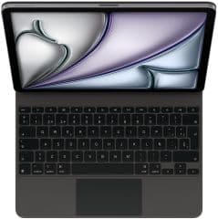 Funda con teclado magic keyboard para ipad air 13' m4, m3, m2  negro