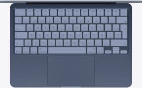 Macbook neo 13' chip a18 pro con cpu de 6 nucleos 8gb de memoria unificada 512gb ssd gpu de 5 nucleos neural engine de 16 nucleos touch id trackpad force touch pantalla liquid retina teclado magic keyboard camara facetime hd a 1080p dos puertos usb-c sin adaptador de corriente indigo