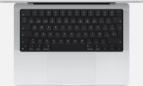 Macbook pro 14.2' chip m5 pro con cpu de 15 nucleos 24gb de memoria unificada 2tb ssd gpu de 16 nucleos touch id trackpad force touch pantalla liquid retina xdr teclado magic keyboard retroiluminado tres puertos thunderbolt 5 un hdmi ranura para tarjetas sdxc sin adaptaptador de corriente plata