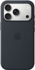 Funda de silicona azul marino con magsafe para iphone 18 pro