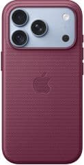 Funda de trenzado tecnico rojo mora con magsafe para iphone 18 pro