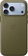 Funda de trenzado tecnico verde oliva con magsafe para iphone 18 pro max